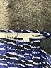 Floreat 100% Viscose Print Blue 3/4 Sleeve Blouse Size L - photo 7