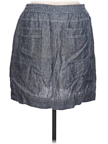 Lord & Taylor Denim Skirt (view 2)