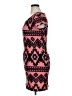 No Boundaries Argyle Pink Casual Dress Size XL - photo 5