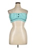 Beach House 100% Polyester Teal Tube Top Size 14 - photo 1