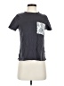 Next 100% Cotton Gray Short Sleeve Top Size XS - photo 1