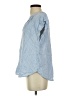 H&M Blue Short Sleeve Blouse Size S - photo 5