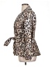 Zara Basic Animal Print Gold Blazer Size XL - photo 5