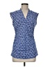 Premise Studio Blue Sleeveless Blouse Size M - photo 1