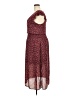 Octavia 100% Polyester Paisley Burgundy Casual Dress Size XXL - photo 5