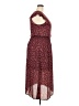 Octavia 100% Polyester Paisley Burgundy Casual Dress Size XXL - photo 4