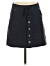 Grey State Solid Blue Casual Skirt Size XS (0) - photo 1