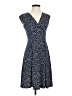 En Focus Studio Polka Dots Blue Casual Dress Size 4 - photo 1