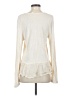 Chan Luu 100% Viscose Ivory Long Sleeve Top Size S - photo 2