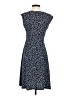 En Focus Studio Polka Dots Blue Casual Dress Size 4 - photo 2