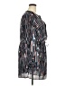 Noir 100% Polyester Print Blue Casual Dress Size XXL - photo 4