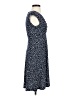 En Focus Studio Polka Dots Blue Casual Dress Size 4 - photo 4
