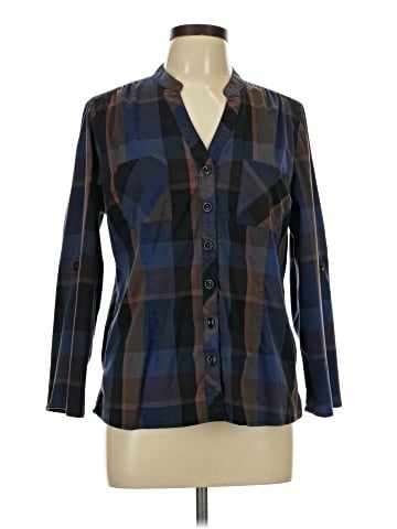 Cato Long Sleeve Button-Down Shirt (view 1)