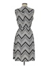 Robert Louis Chevron-herringbone Gray Casual Dress Size M - photo 2