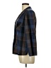 Cato Plaid Blue Long Sleeve Button-Down Shirt Size L - photo 5