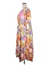 Perceptions Print Yellow Casual Dress Size 2X - photo 5