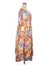 Perceptions Print Yellow Casual Dress Size 2X - photo 4