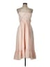 J.Crew 100% Polyester Pink Cocktail Dress Size 12 - photo 1