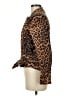 Evie Animal Print Brown Jacket Size M - photo 5