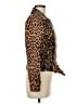 Evie Animal Print Brown Jacket Size M - photo 4