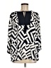 Travelers by Chico's 100% Polyester Ivory Kimono Size Med (1) - photo 1