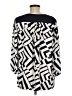 Travelers by Chico's 100% Polyester Ivory Kimono Size Med (1) - photo 2