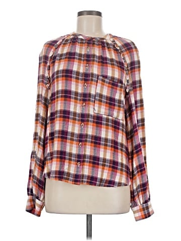 Pilcro Long Sleeve Blouse (view 1)