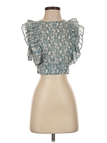 Olivaceous Sleeveless Blouse (view 1)