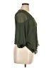 AB Studio 100% Polyester Green 3/4 Sleeve Blouse Size XL - photo 4