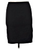 Helmut Lang Solid Black Casual Skirt Size M - photo 2