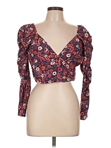 Veronica Beard 3/4 Sleeve Silk Top (view 1)