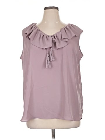 Harve Benard Sleeveless Blouse (view 1)