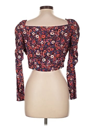 Veronica Beard 3/4 Sleeve Silk Top (view 2)