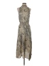 Allison Joy 100% Polyester Paisley Gray Cocktail Dress Size XS - photo 1