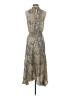 Allison Joy 100% Polyester Paisley Gray Cocktail Dress Size XS - photo 2
