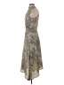 Allison Joy 100% Polyester Paisley Gray Cocktail Dress Size XS - photo 5