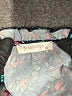 SimpleFun 100% Polyester Floral Blue Short Sleeve Blouse Size XL - photo 7