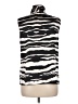 Tahari by ASL Animal Print Black Sleeveless Blouse Size M - photo 2