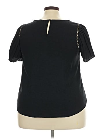 Peach Short Sleeve Top (view 2)