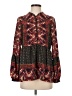 Konrad + Joseph 100% Polyester Black Long Sleeve Blouse Size S - photo 1