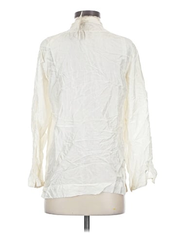 Chan Luu Long Sleeve Silk Top (view 2)