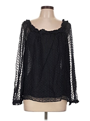 J.Crew Long Sleeve Silk Top (view 1)