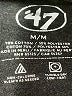 47 Brand Black Pullover Hoodie Size M - photo 5