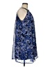 Charming Charlie 100% Polyester Print Blue Casual Dress Size M - photo 4
