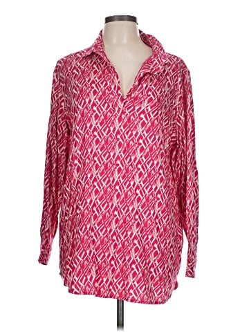 Rock Flower Paper Long Sleeve Blouse (view 1)
