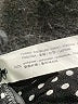 Zara TRF 100% Polyester Polka Dots Black Cocktail Dress Size L - photo 5