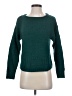 Indigo Collection Solid Green Pullover Sweater Size UK 8 / US 4 - photo 1