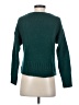 Indigo Collection Solid Green Pullover Sweater Size UK 8 / US 4 - photo 2