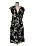 Tommy Bahama Floral Black Casual Dress Size L - photo 1