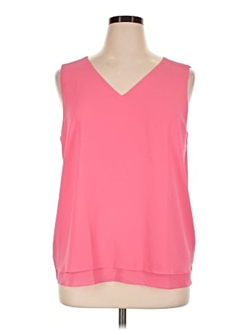 Ann Taylor Factory Sleeveless Blouse (view 1)